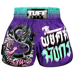 Wholesale Custom Unisex Boxing <b>Shorts</b> Sublimation Taekwondo Martial Arts Satin Side Split Lightweight OEM Factory OEM Wholesale - Product Image 3