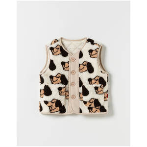 Chaqueta de Piel Sintética para Niños, Estilo Coreano Informal, Moda de Invierno para Niños de 2 a 6 Años, Ropa Infantil al por Mayor - Product Image 1