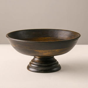 Tazón de Madera Artesanal de Estilo Americano de la Mejor Calidad, Sostenible, para Servir Alimentos Orgánicos, Accesorios de Cocina para una Alimentación Saludable - Product Image 3