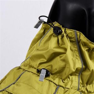 Gilet Sportivo Impermeabile e Caldo per Cani di Piccola Taglia, Verde, Taglia Regolabile con Cordoncino, Giacca con Abbigliamento Caldo, Vestiti per Animali Domestici - Product Image 6