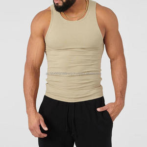 High Quality <b>Men</b> Workout Tank <b>Tops</b> Summer Bodybuilding Active Wear Sleeveless Plain Gym Clothing <b>Men's</b> <b>Tops</b> - Product Image 2