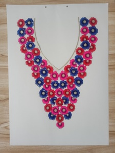 Écussons brodés de qualité supérieure à coudre, avec paillettes, motifs floraux personnalisables, élégants pour vêtements féminins (ORGEZA) - Product Image 5