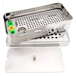 Optitech Healthcare - Juego de Bandejas para Instrumentos Dentales de Acero Inoxidable YT-0754, Soporte Manual para Herramientas Quirúrgicas, Certificado CE ISO13485 Clase - Product Image 2