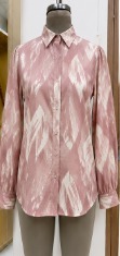 Camisa Elegante de Manga Larga con Estampado Floral y de Leopardo para Mujer, Blusa Formal de Trabajo para Invierno - Product Image 3