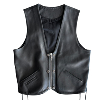 Gilet d'extérieur pour moto en cuir véritable de qualité supérieure pour homme, respirant, écologique, à séchage rapide, pour l'hiver
