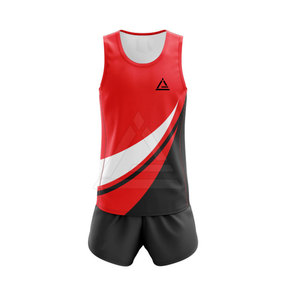 Uniforme Profesional de Atletismo para Hombre, Jersey Ligero para Correr con Pantalones Cortos, Ropa de Alto Rendimiento para Práctica de Carreras - Product Image 2