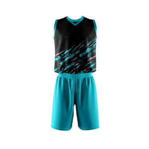 Customizable Team Name Printed Men's Unisex Plus Size Summer Basketball Shorts Jersey Uniform Set 100% Polyester Quick Dry - Product Image 2