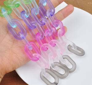 Colorful <b>Large</b> Transparent Eco-Friendly Angel new Design Resin Chain Links Art <b>Wall</b> Hanging for Personalized Christmas - Product Image 2