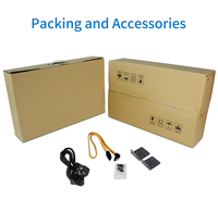 BKHD OEM Rouge 1U RackMount 8*1G Lan 2*SFP Pare-feu Appliance Intel I3-3110M Openwrt Pfsense Routeur Passerelle Internet Serveur X86