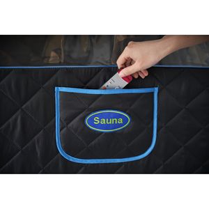 Générateur de sauna à vapeur Portable pliant pleine grandeur 1000W réservoir 2.2L chauffage rapide Relaxation personnelle Spa facile à installer certifié FCC - Product Image 4