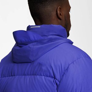 Customized High Quality Men's Puffer Jackets Unique <b>Stand</b> Collar High Street Style Latest Unique Design for Winter Puffer Jacket - Product Image 3