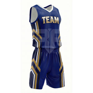 Maillot de basket-ball personnalisé pour équipe, style rétro vintage, uniforme de basket-ball pour hommes, uniforme de basket-ball brodé de style classique - Product Image 4