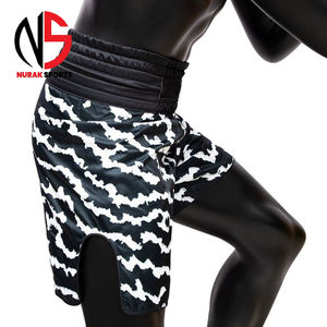 Shorts de Boxeo MMA para Hombre de Alta Calidad Premium con Logotipo Personalizado en la Parte Delantera, Tejido Transpirable y Duradero - Más Vendidos - Product Image 3