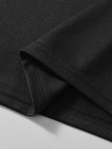 Camiseta Deportiva de Fútbol Americano de Manga Corta con Rayas Minimalistas de Poliéster, Número Personalizado, Estilo Urbano, Producción al por Mayor - Product Image 4