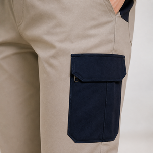 Ensemble de blouses médicales unisexe à col en V, respirant, extensible, en polyester, viscose et élasthanne, résistant aux plis - Product Image 4