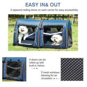 Zaino Trasportino Lusso Casual per Gatti, Borsa da Viaggio Portatile con Chiusura a Cerniera e Fantasia Animale per Proprietari di Gatti in Movimento - Product Image 4
