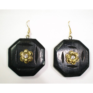 Pendientes de madera para fiestas al por mayor, pendientes de madera para festivales, pendientes de madera para regalo a granel para mujer, pendientes de madera para cumpleaños, OEM - Product Image 5