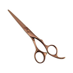 New Professional 5.5 Inch Stainless Steel Barber Hairdressing Scissors Removable Finger <b>Ring</b> Sharp Blade Tip Custom Logo Cutting - Product Image 1