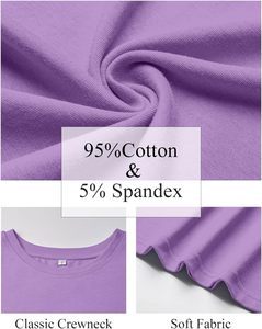 T-shirt long décontracté classique pour femme grande taille, tissage doux écologique, texture légère, respirant, confortable et fluide - Product Image 6
