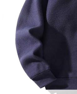 Sudadera con Capucha Oversize Personalizada de Estilo Urbano, 80% Algodón, 20% Poliéster, Unisex, Lisa, Larga, Holgada, Ecológica, para Invierno - Product Image 3