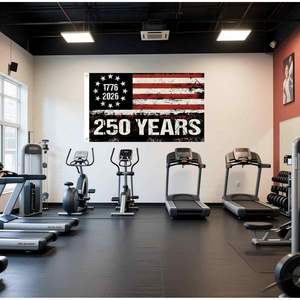 Drapeau du 250e anniversaire des États-Unis, 3x5 pieds, motif patriotique, bannière murale pour le 250e anniversaire de l'Amérique, 1776-2026 - Product Image 3