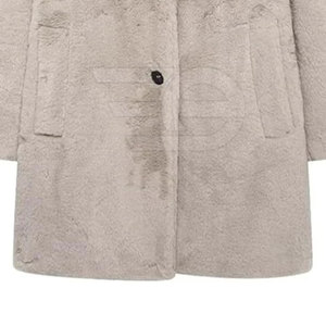 Manteaux en fourrure de qualité supérieure, élégants et chauds pour l'hiver, épais, doux, en peluche, manteaux d'extérieur tendance, manteaux en fausse fourrure - Product Image 4