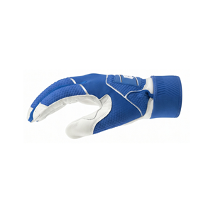 Gants de frappe pour baseball/softball, paume en cuir perforé, rembourrage de préhension, sangle de poignet XL, entraînement adulte, ambidextres, fermeture auto-agrippante - Product Image 6