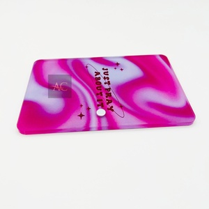 Acrylic Lash <b>Box</b> Rectangle Portable Magnetic Palette <b>Pink</b> Marble Design Just Pray About It Print Beauty <b>Tool</b> - Product Image 6