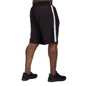Secado rápido transpirable no tejido medio cintura elástica entrenamiento Jogging gimnasio Fitness deporte Atlético hombres pantalones cortos para correr - Product Image 1