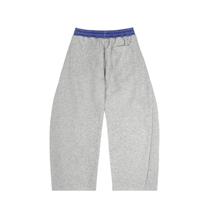 ผู้ผลิตกางเกงจ็อกเกอร์ OEM สำหรับผู้ชายและผู้หญิง เอวยางยืด มีเชือกผูก ทรงขาตรง หลวม สบายๆ สไตล์สตรีทแวร์ - Product Image 2