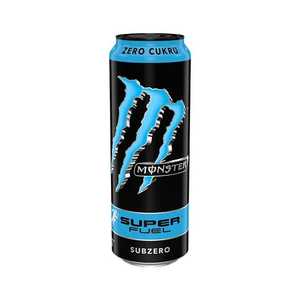 Monster Energy Super Fuel Blue Ice 500ml Can 24 Pack Bulk Wholesale Energy Drink Caffeine Taurine Refreshing Beverage SportsBoos - Product Image 1