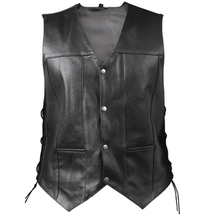 Nouvelle arrivée, veste en cuir décontractée personnalisable, légère, pour usage extérieur, veste en cuir pour homme en vente - Product Image 1