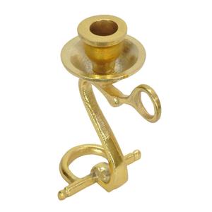 Luxury Candle Holder Horse <b>Bit</b> Style Decorative Tabletop Gold Pillar Candle Stand Heat Resistance Table Decor For Wedding Items - Product Image 6