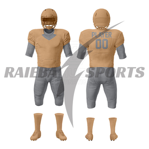 Tenues de football américain personnalisées pour équipes – Maillots de football américain sur mesure avec numéros de joueur imprimés par sublimation, respirants, pour les matchs - Product Image 6