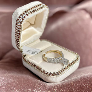 Elegant Ladies' Rose Gold Lab Grown Diamond <b>Rings</b> with 0.76 Ct Brilliant Cut <b>Rhodium</b> Plated Stylish Design IGI Certification - Product Image 1