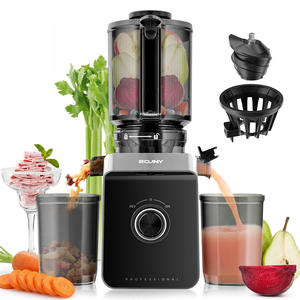 Extracteur de Jus Lent Entier, Presseur à Froid Sans Filtre, Machine à Jus Électrique Facile à Nettoyer avec Large Calibre - Product Image 1