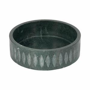 Plato de ensalada de mármol para mesa de cocina, cuenco de piedra duradero, plato decorativo con diseño de remolino, para hotel, hogar, fiestas, hecho a mano, colorido - Product Image 2