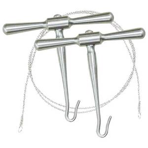 Gigli <b>saw</b> set orthopedic surgical instruments one wire two handles <b>bone</b> cutting <b>saw</b> neurosurgery orthopedic tools - Product Image 6