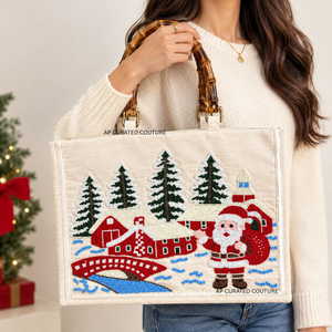 Bolsa de Mano de Paja Personalizada con Nombre Bordado, Diseño de Canales de Venecia, para Mujer, Bolso de Playa de Verano, Tamaño XXL - Product Image 6