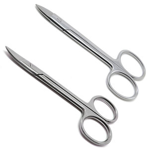 <b>Top</b> Quality Crown Scissors Stainless Steel Crown Scissors Sharp Edge Cutting Scissors Professional Salon Use Crown Scissors - Product Image 1
