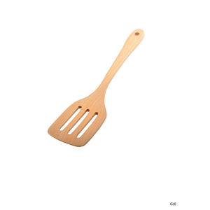 Ensemble d'ustensiles de cuisine modernes et simples en bois d'acacia massif naturel, avec grande cuillère à crochet courbé créatif, résistant au lave-vaisselle - Product Image 3