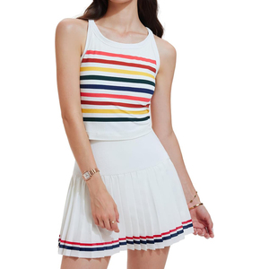 Game On Women’s Athletic Tank Set <b>Flowy</b> Fit Pickleball Style Set Performance Tank and Shorts - Product Image 1