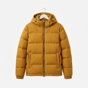 Chaqueta Acolchada con Capucha de Invierno de Marca Personalizada, Chaqueta Acolchada Cálida Informal para Exteriores OEM - Product Image 4