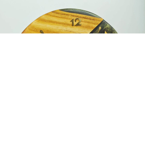 Horloge murale en bois et résine époxy au design moderne et tendance, vente en gros, horloge en résine pour la maison, les hôtels, les restaurants, horloge murale ronde - Product Image 4