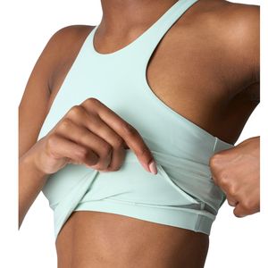 Custom Wholesale Women High Neck Racerback Crop <b>Top</b> OEM ODM Manufacturer Seamless Yoga Sports Bra Fitness Activewear <b>Top</b> - Product Image 5