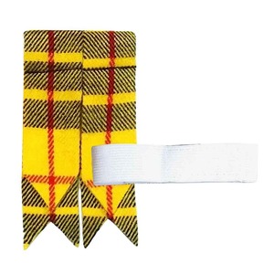 Handmade Tartan Plaid Flashes Yellow Red Black <b>Musical</b> <b>Instrument</b> Accessories - Product Image 5