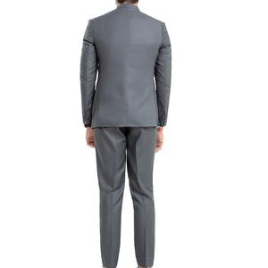 Men Business <b>Blazers</b> Suits Slim Fit High Quality Tuxedo Dress Suit With Double Breasted Plain Blank Men Pant Coat Breathable - Product Image 4