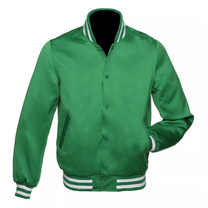 Chaqueta Varsity de Invierno para Mujer, de Alta Calidad, Color Personalizado, Mangas Largas, las Mejores Chaquetas de Béisbol para Damas, Servicio OEM al por Mayor - Product Image 1