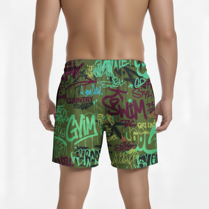 Pantalones Cortos Deportivos para Hombre al por Mayor, de la Mejor Calidad, Cintura Media, Logotipo Frontal, 100% Poliéster, Secado Rápido, Transpirables, para Correr - Product Image 3