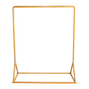 Bros Display Luxury Modern Portable Foldable Clothing Rack Heavy Duty Metal Retail Display Stand Garment Rack OEM ODM Vietnam - Product Image 1